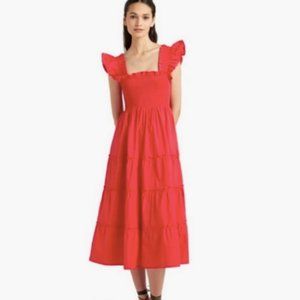 Raspberry Red Hill House Ellie Dress - NWT Size L